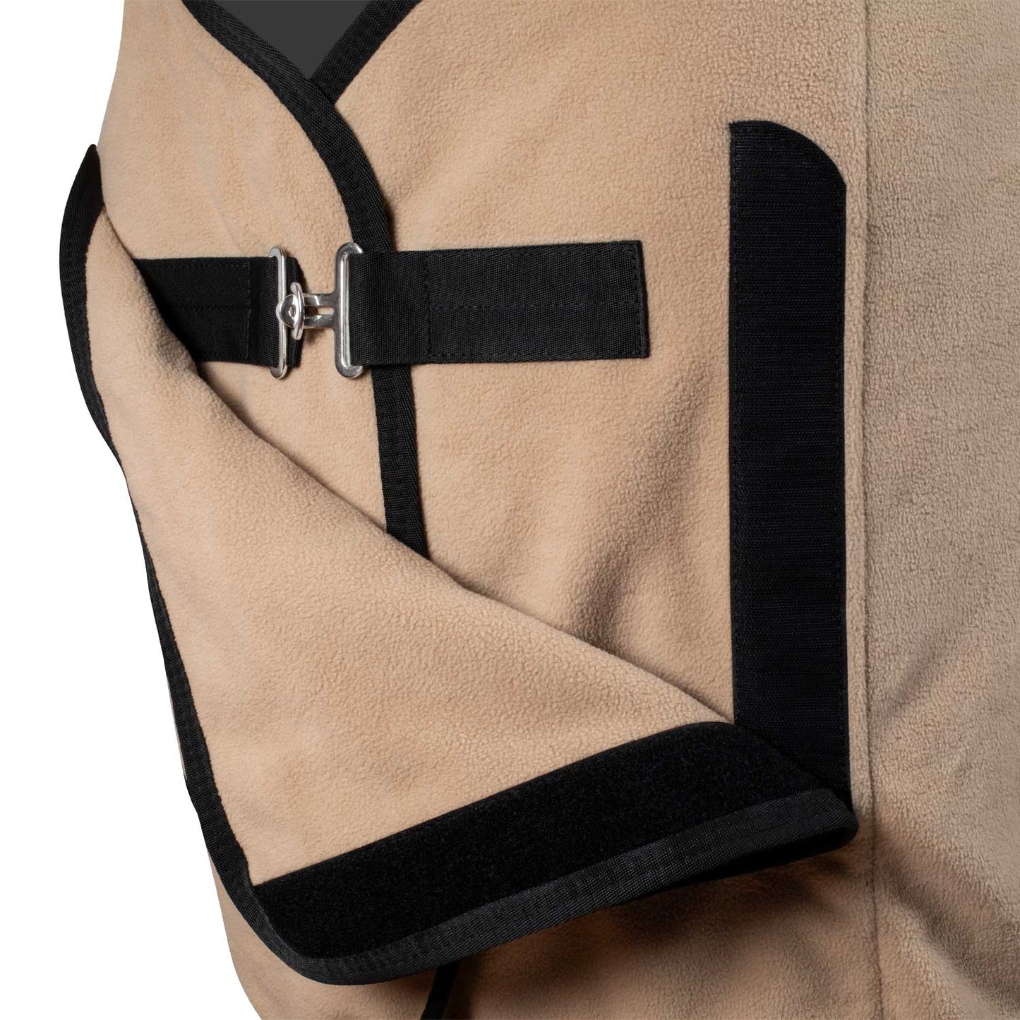 COUVERTURE EQUESTRO EN POLAIRE AVEC FERMETURE FRONTAL