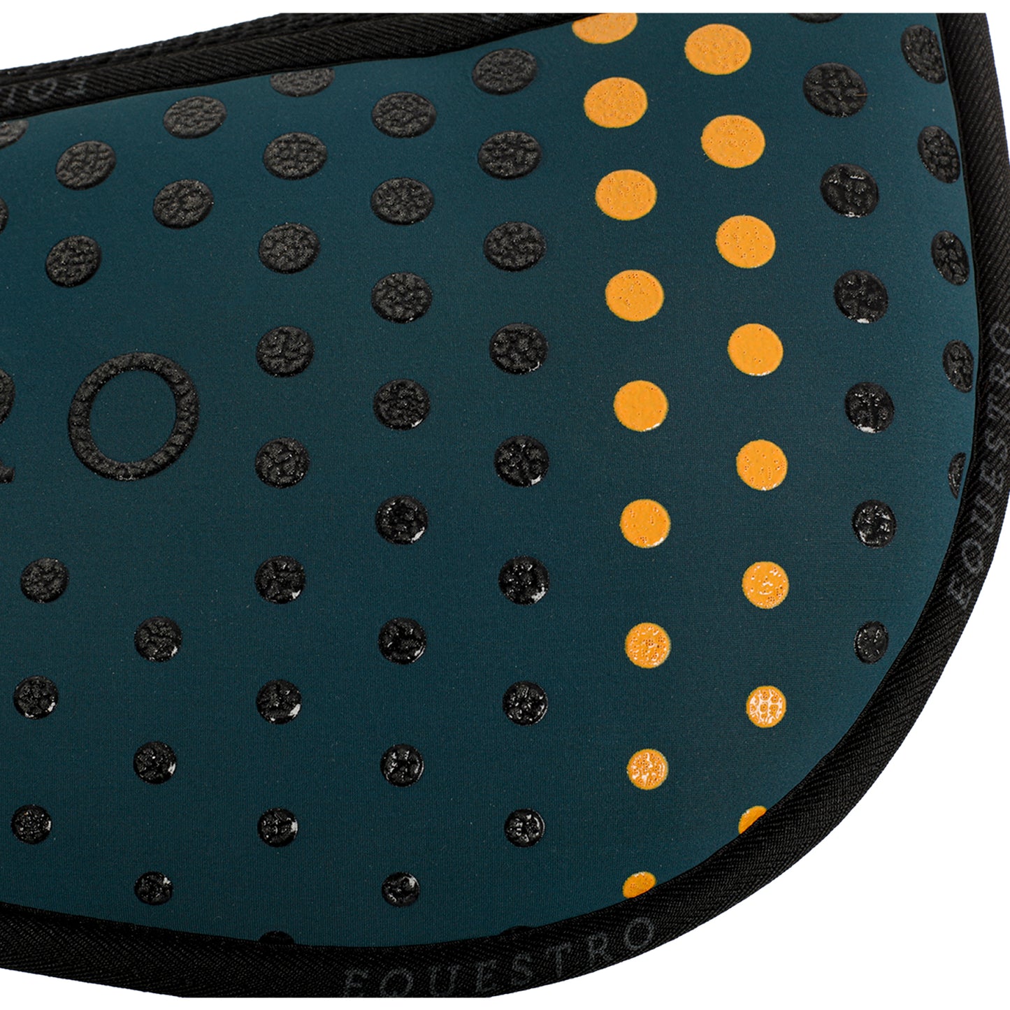 AMORTISSEUR EQUESTRO EN MEMORY FOAM AVEC POIGNÉE EN SILICONE ET LOGO