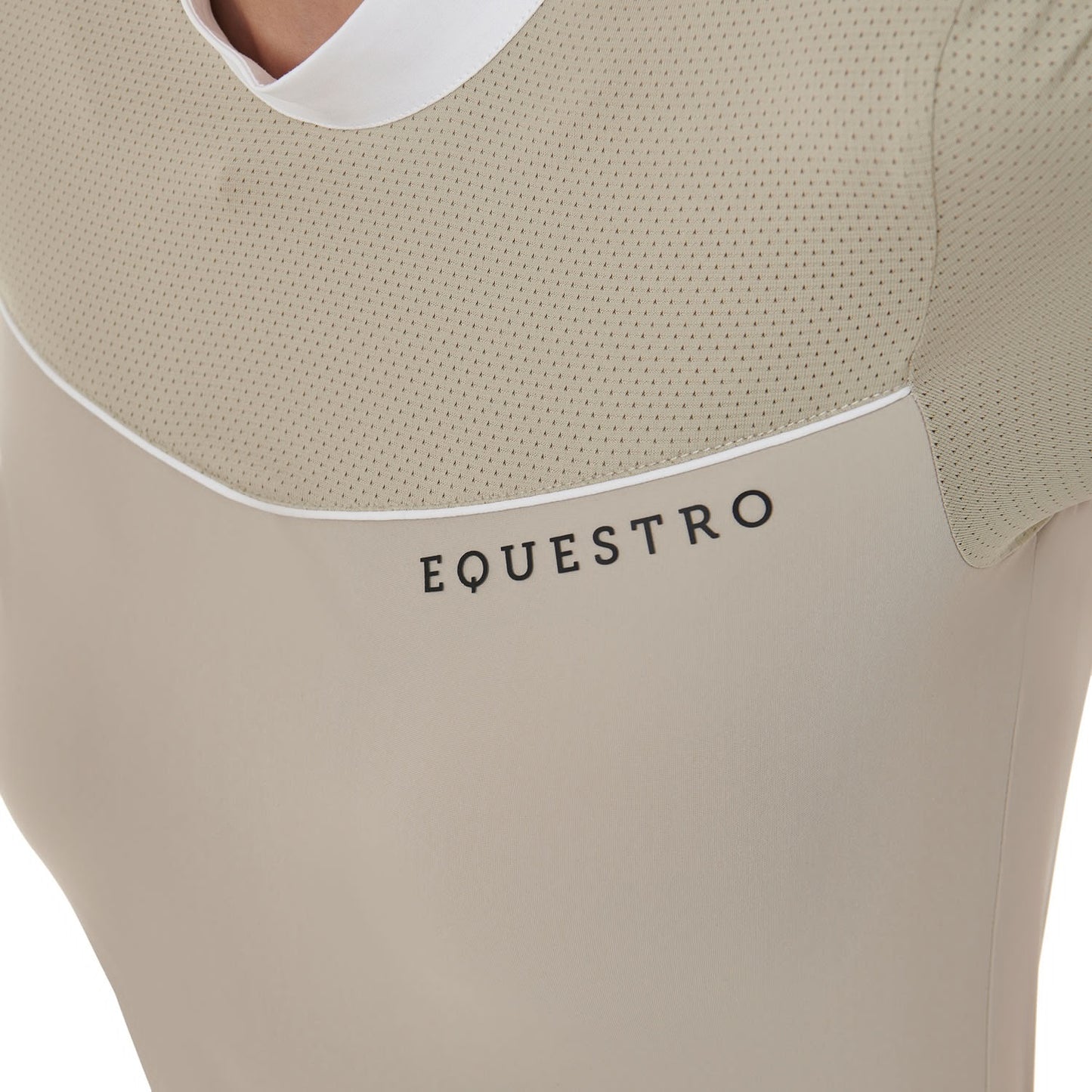 POLO DE COMPÉTITION POUR FEMME À MANCHES COURTES EN TISSU TECHNIQUE