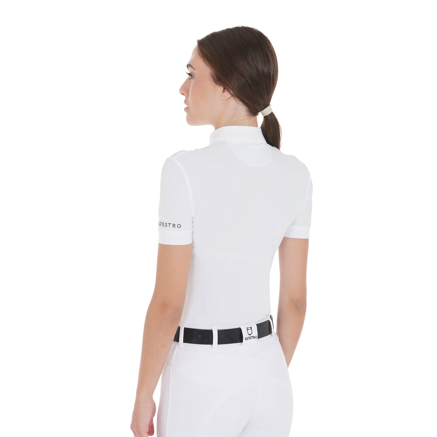 POLO FEMME SLIM FIT COTON PLISSÉ