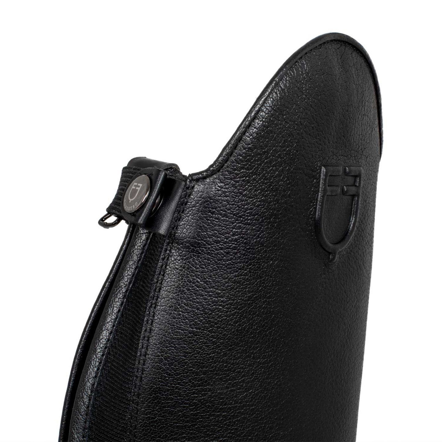 BOTTES EQUESTRO EN CUIR DE VEAU ZIPPÉ AU DOS