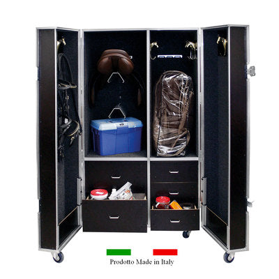 COFFRE DE SELLE À DOUBLE PORTE 94X79X161h