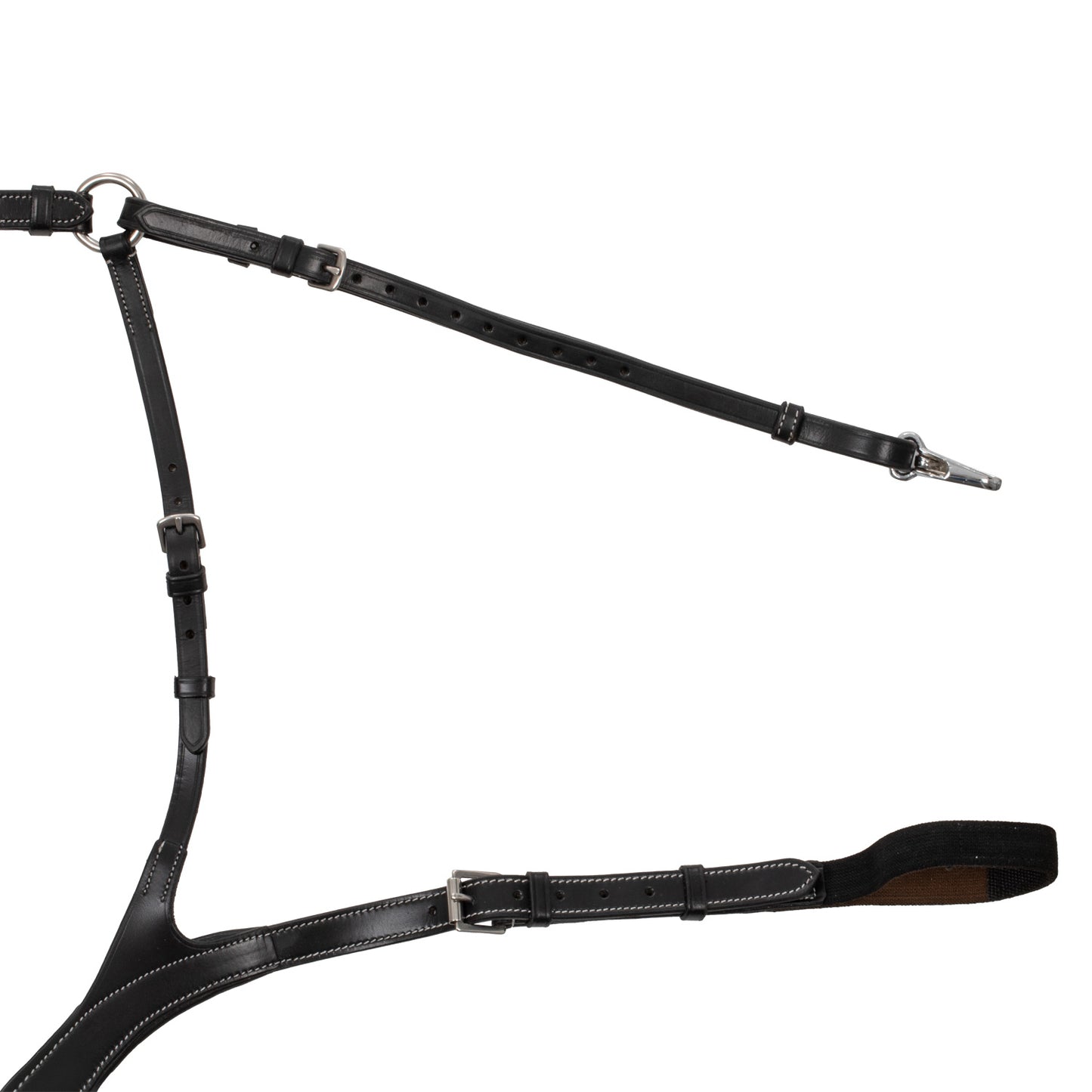 PECTORALE EQUESTRO ANATOMIQUE DE CHASSE EN CUIR