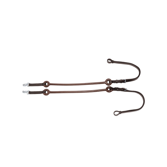 RÊNES ÉLASTIQUES AVEC TIRANTS EN CAOUTCHOUC