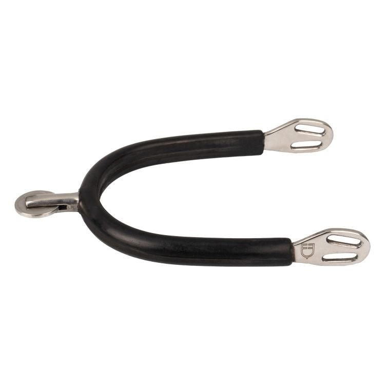 ÉPERONS EN ACIER INOXYDABLE TRONC RECOUVERT DE CAOUTCHOUC