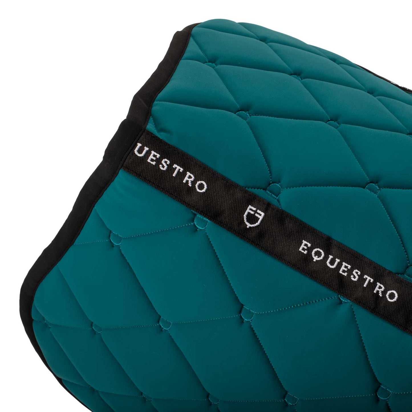 TAPIS DE SELLE DE SAUT EQUESTRO MULTILOGO EN TISSU TECHNIQUE