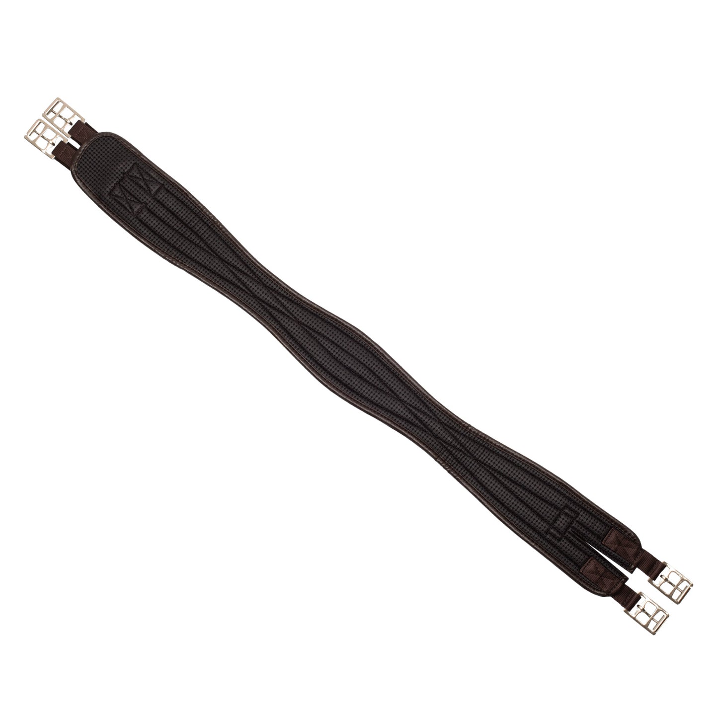 SANGLE EN NÉOPRÈNE AVEC ÉLASTIQUES - MARRON