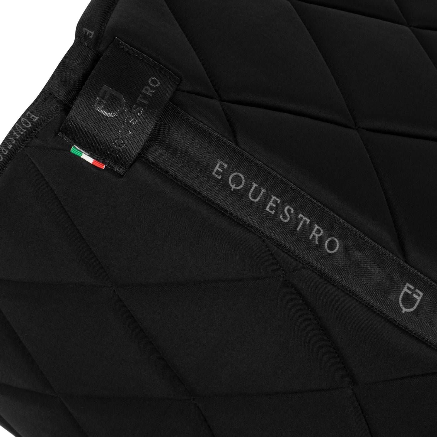 TAPIS DE SELLE EQUESTRO EN TISSU TECHNIQUE AVEC LOGO