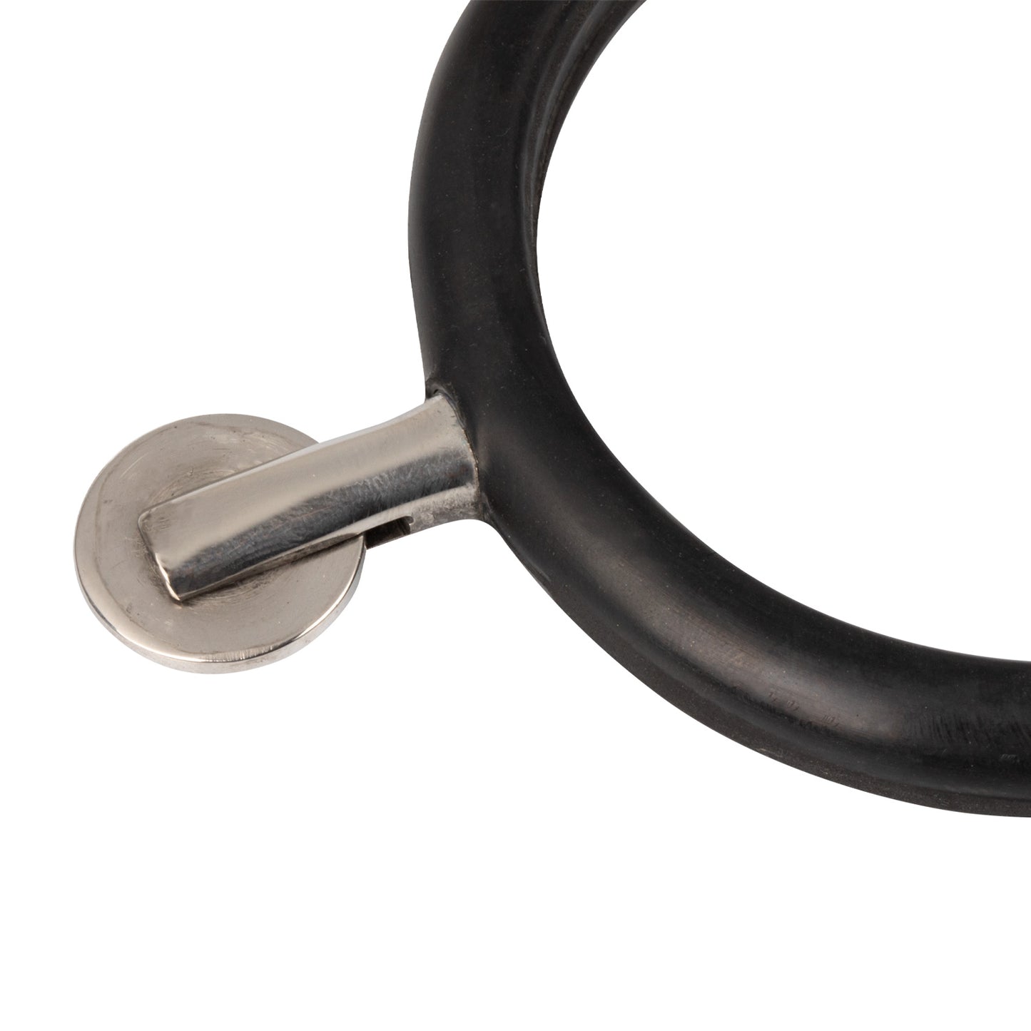 ÉPERONS EN ACIER INOXYDABLE TRONC RECOUVERT DE CAOUTCHOUC