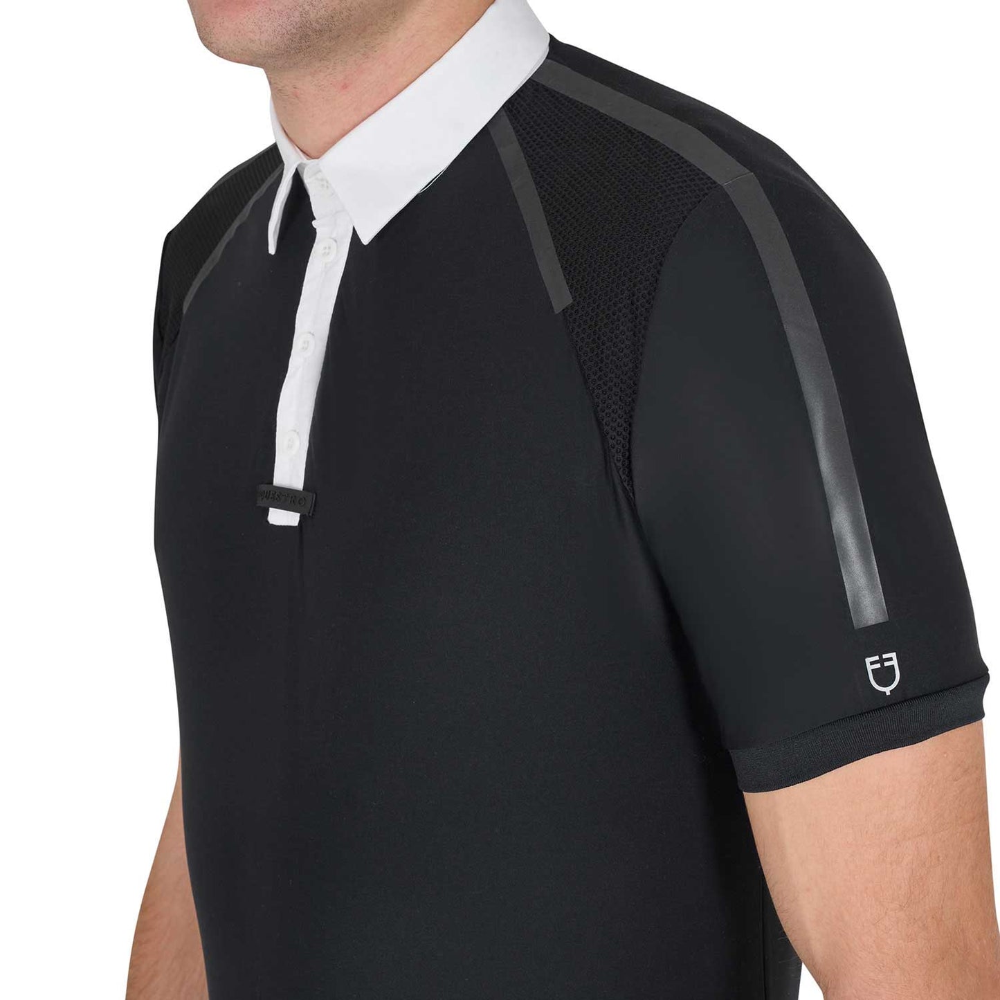 POLO DE COMPÉTITION POUR HOMME SLIM FIT DEMI-MANCANCHES