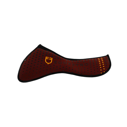 AMORTISSEUR EQUESTRO EN MEMORY FOAM AVEC POIGNÉE EN SILICONE ET LOGO