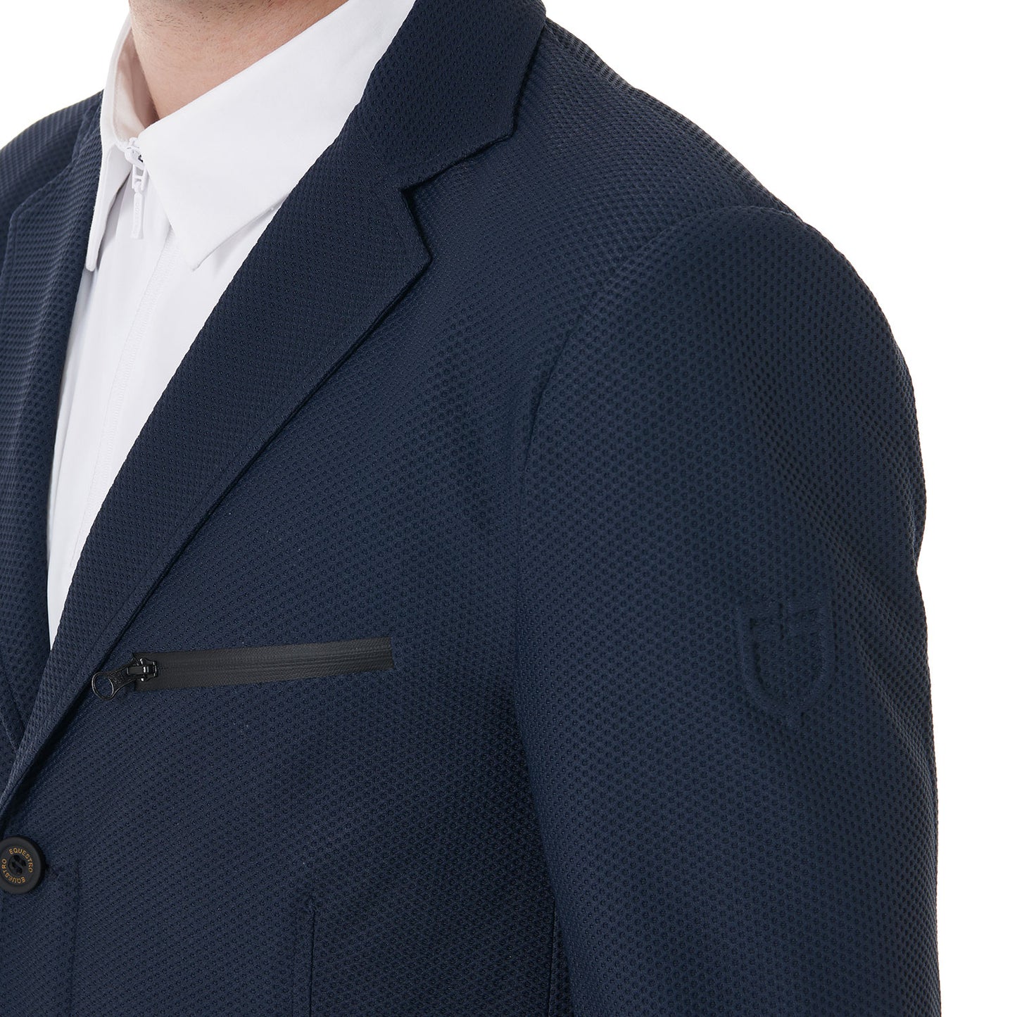 VESTE DE COMPÉTIONS HOMME EQUESTRO EN TISSU PERFORÉ
