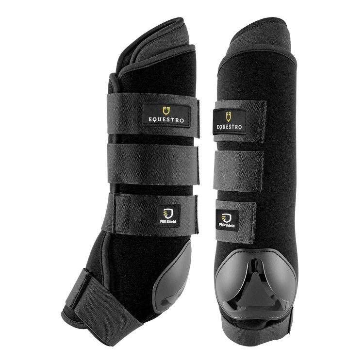 STABLES BOTTES NÉOPRÈNE/COTON RENFORT EN PLASTIQUE (2 PCS)