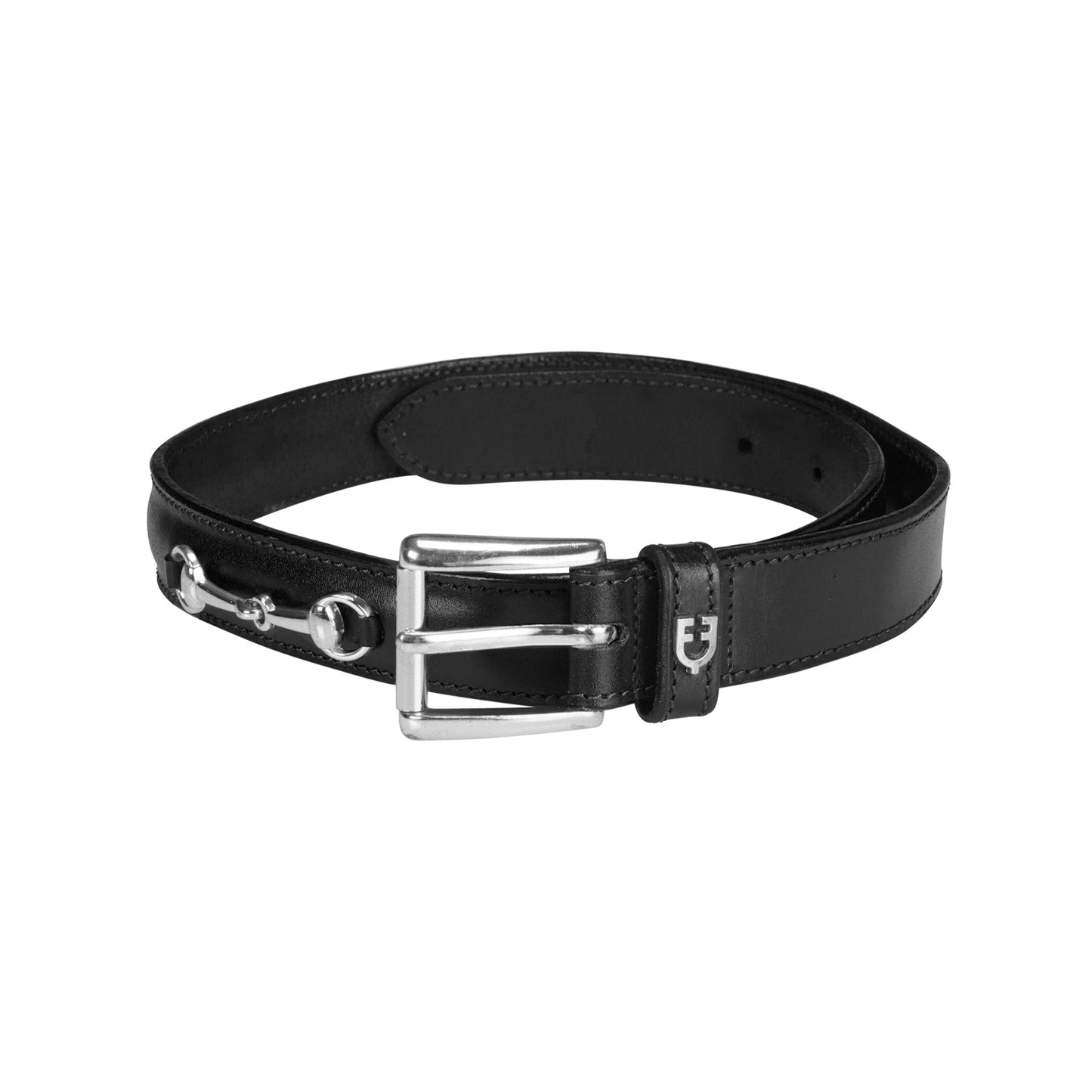 CEINTURE EN CUIR AVEC DÉTAILS MORS