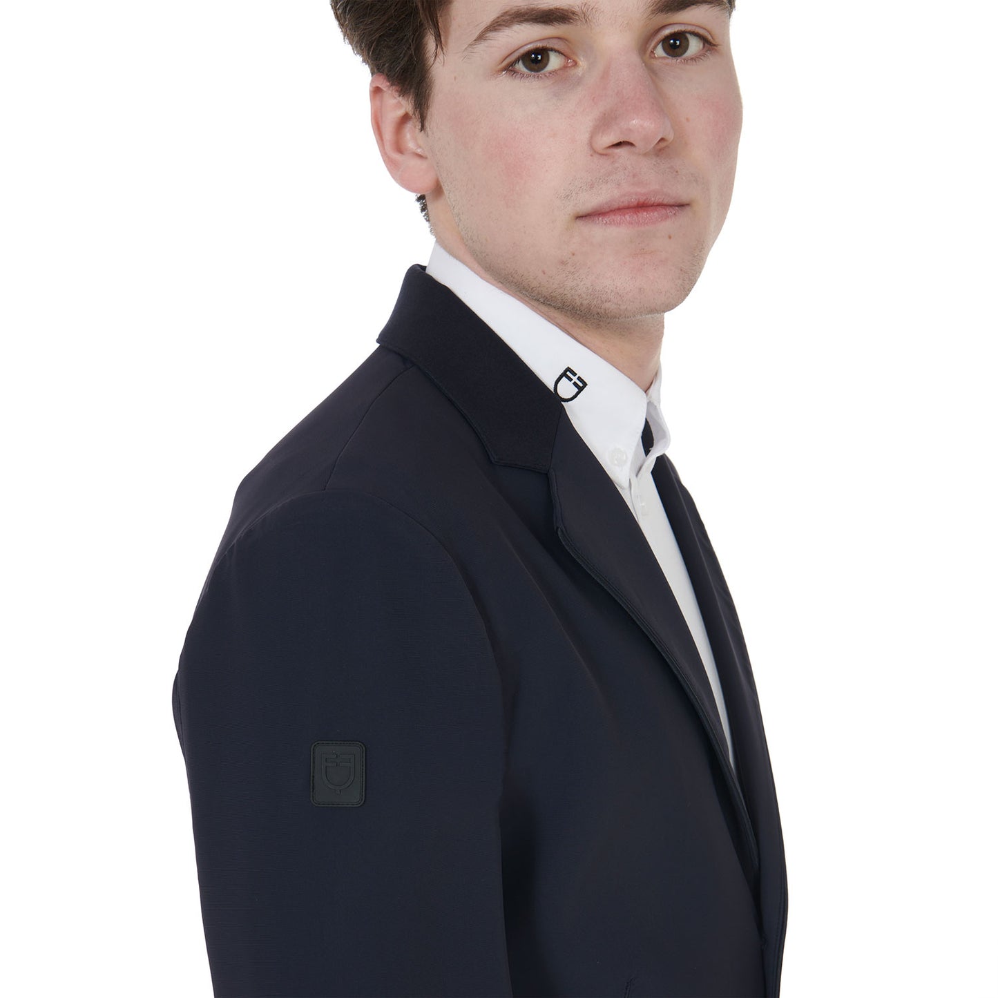 VESTE DE CONCOURS À TROIS BOUTONS POUR HOMME