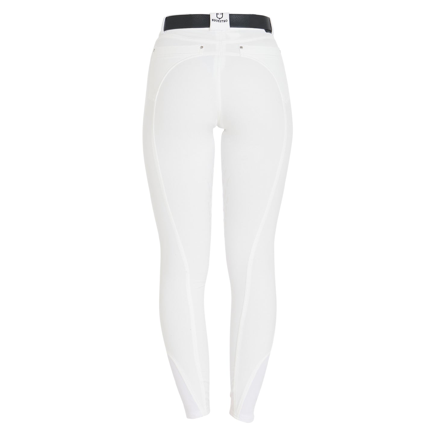 PANTALON FEMME EN TISSU TECHNIQUE AVEC GRIP AU GENOU