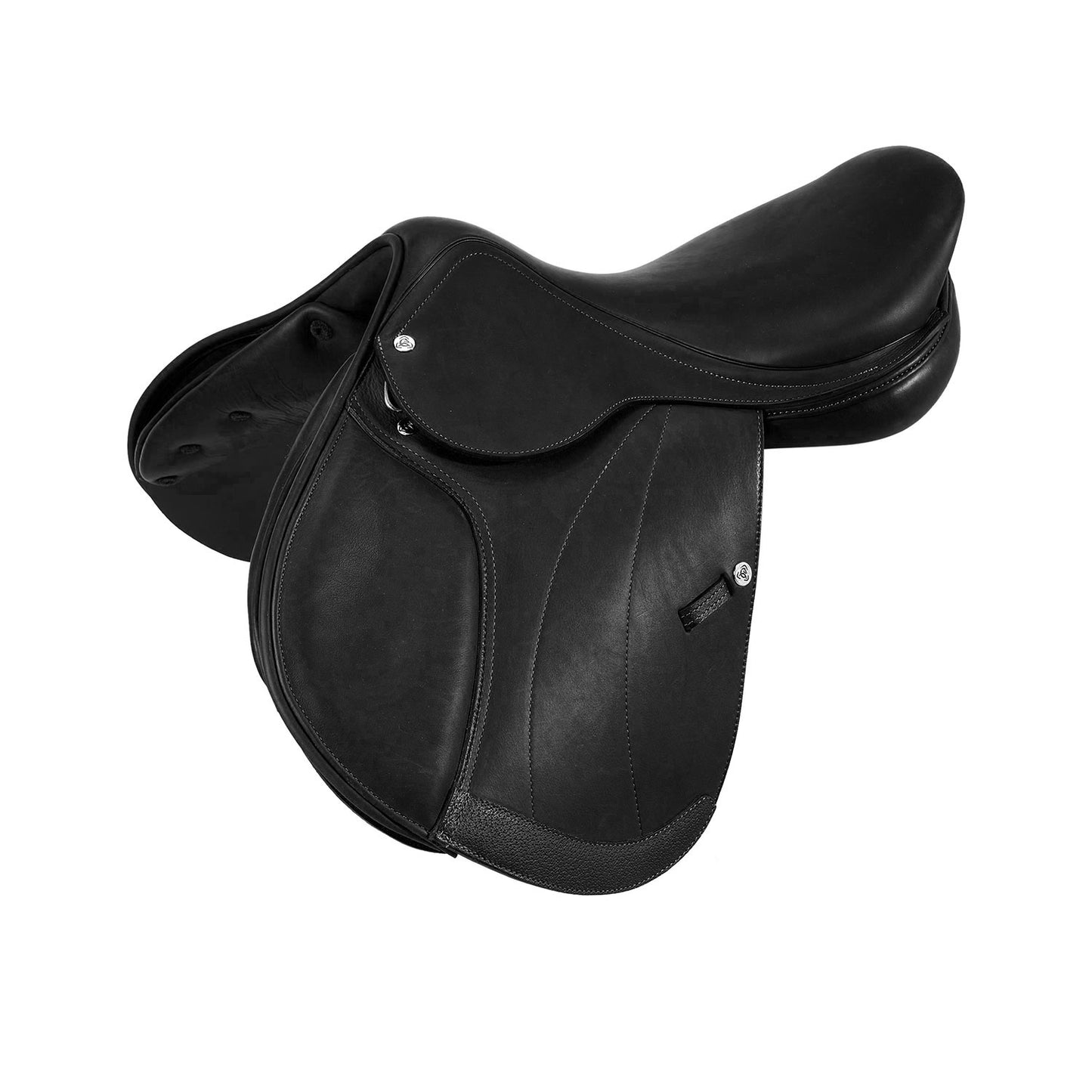 Selle de saut Firenze arçon bois cuir doublé Acavallo