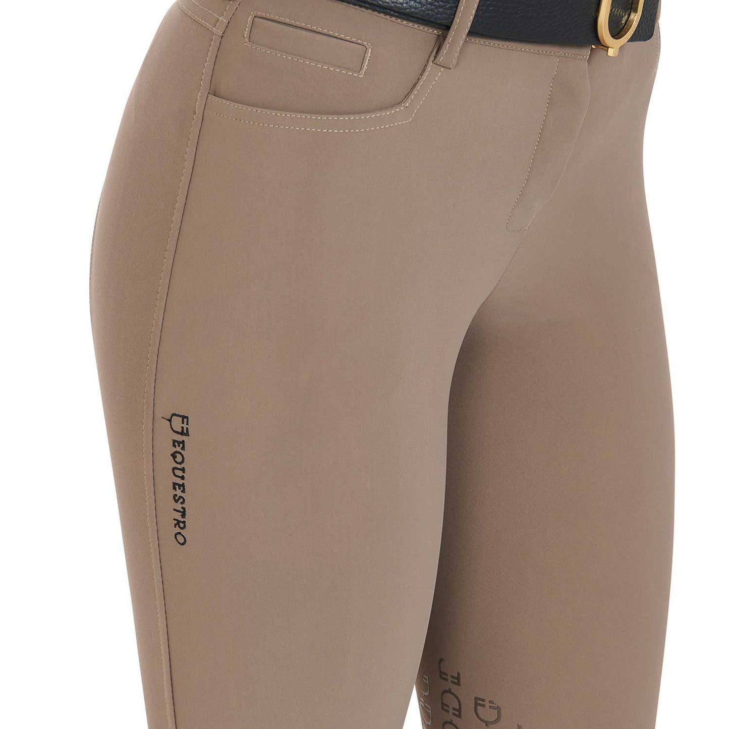PANTALON FEMME SLIM FIT GRIP AVEC LOGO EQUESTRO