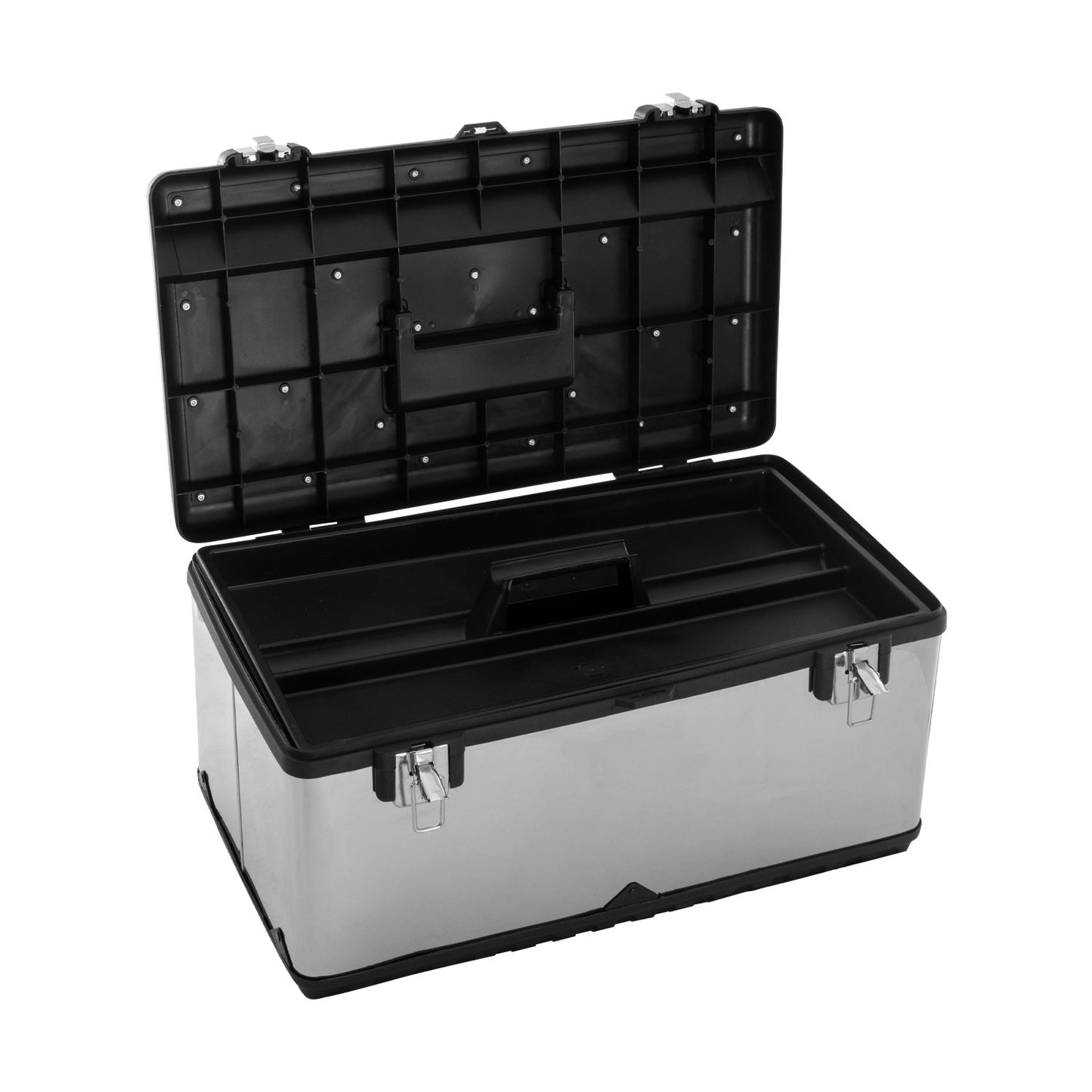 COFFRE AVEC RENFORT ET FERMETURES EN MÉTAL