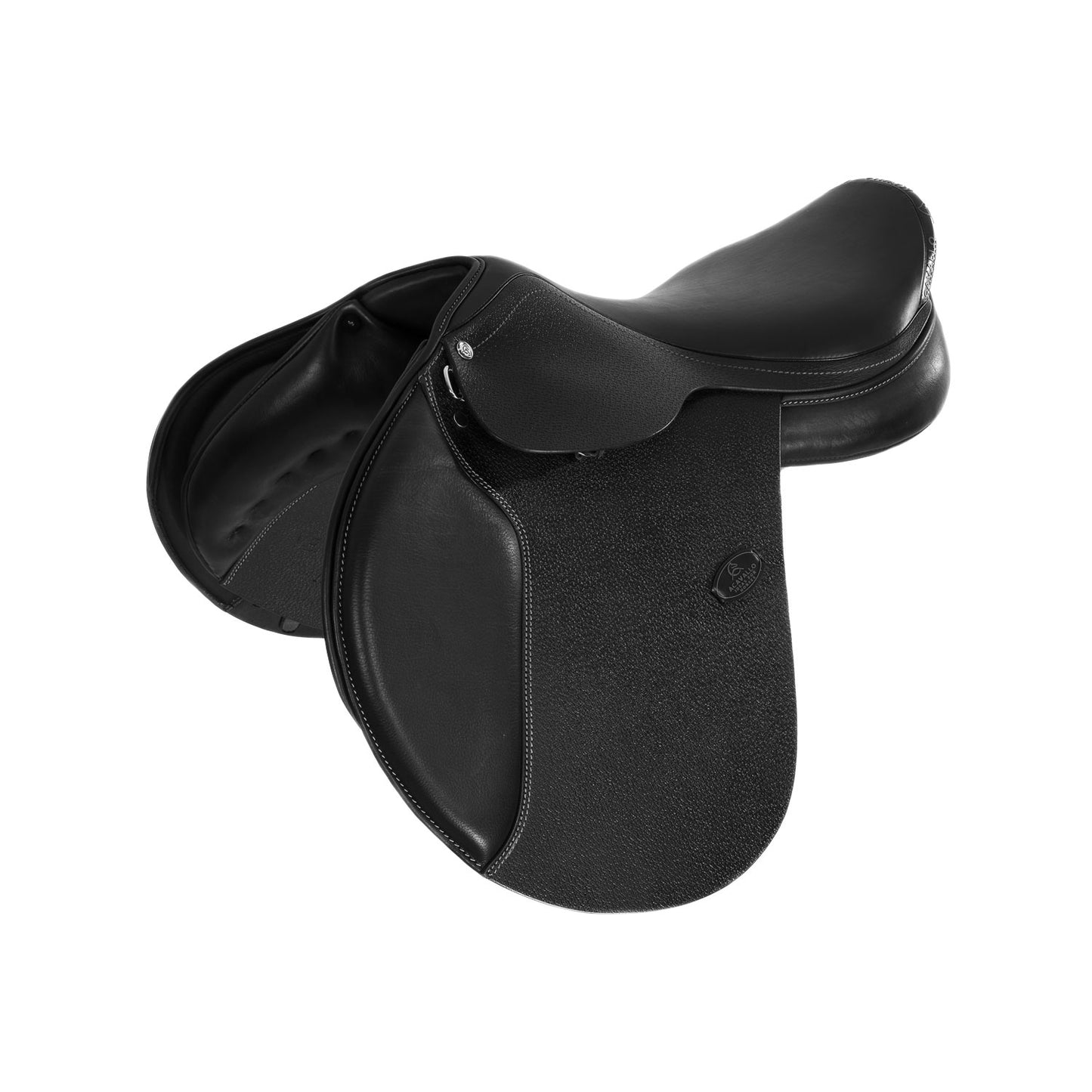 Selle de saut Veneziano avec oreillers en laine Acavallo