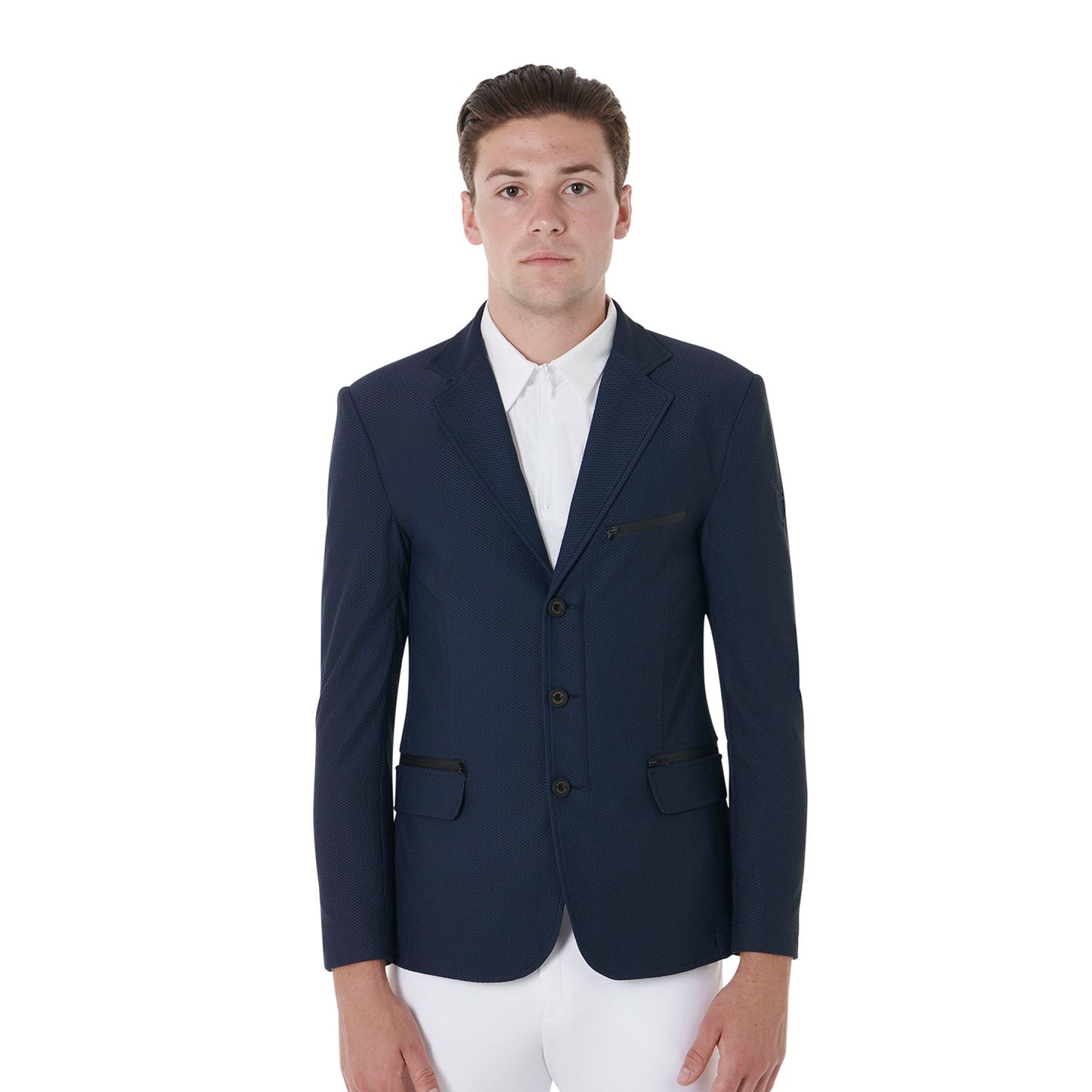 VESTE DE COMPÉTIONS HOMME EQUESTRO EN TISSU PERFORÉ