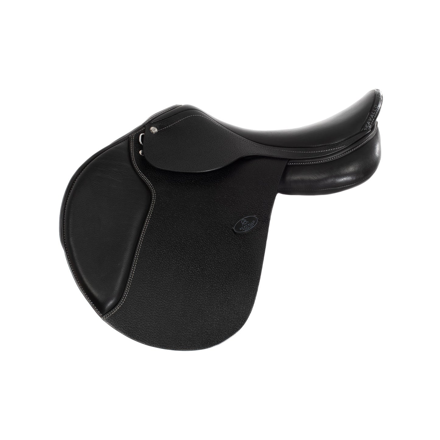 Selle de saut Veneziano avec oreillers en laine Acavallo