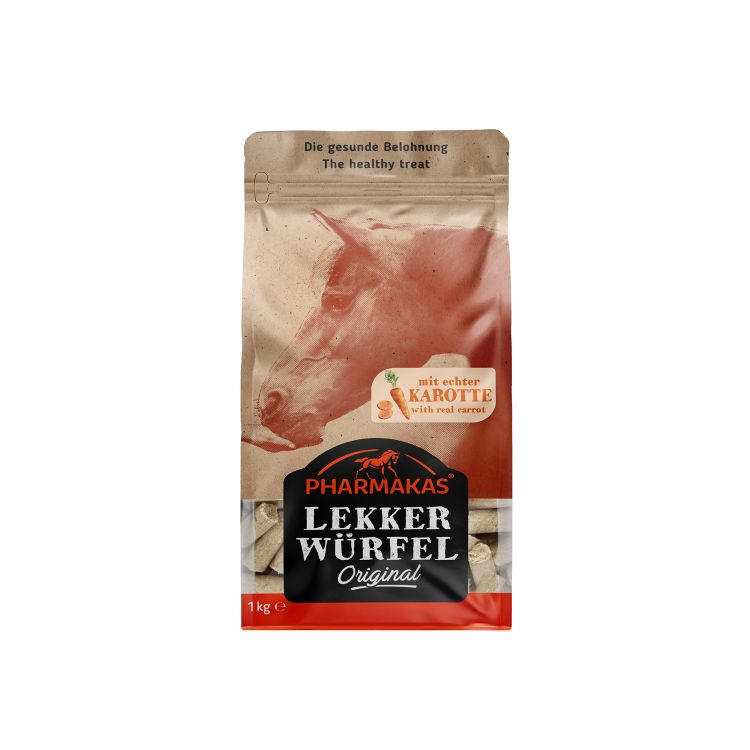 BISCUIT PHARMAKAS LEKKERWUFEL CARROT 1KG