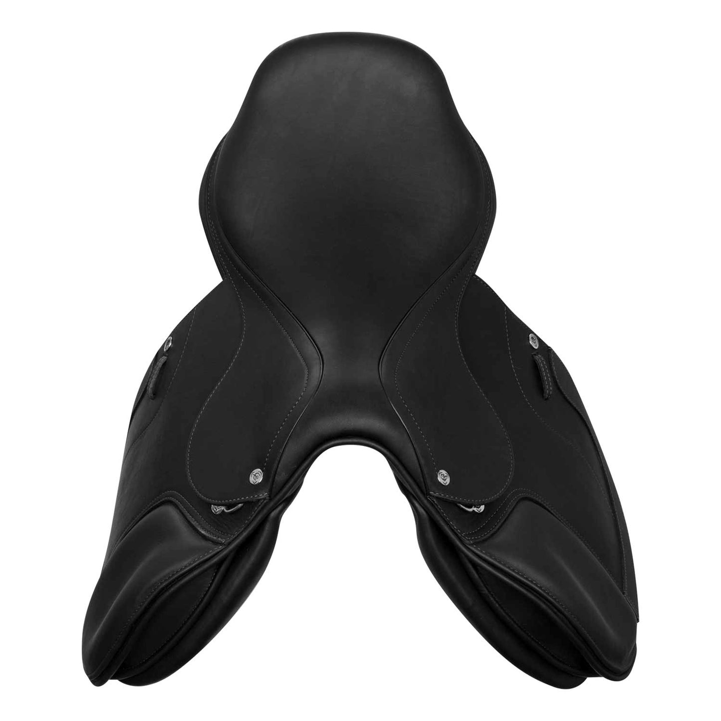 Selle de saut Roma arçon bois cuir double Acavallo