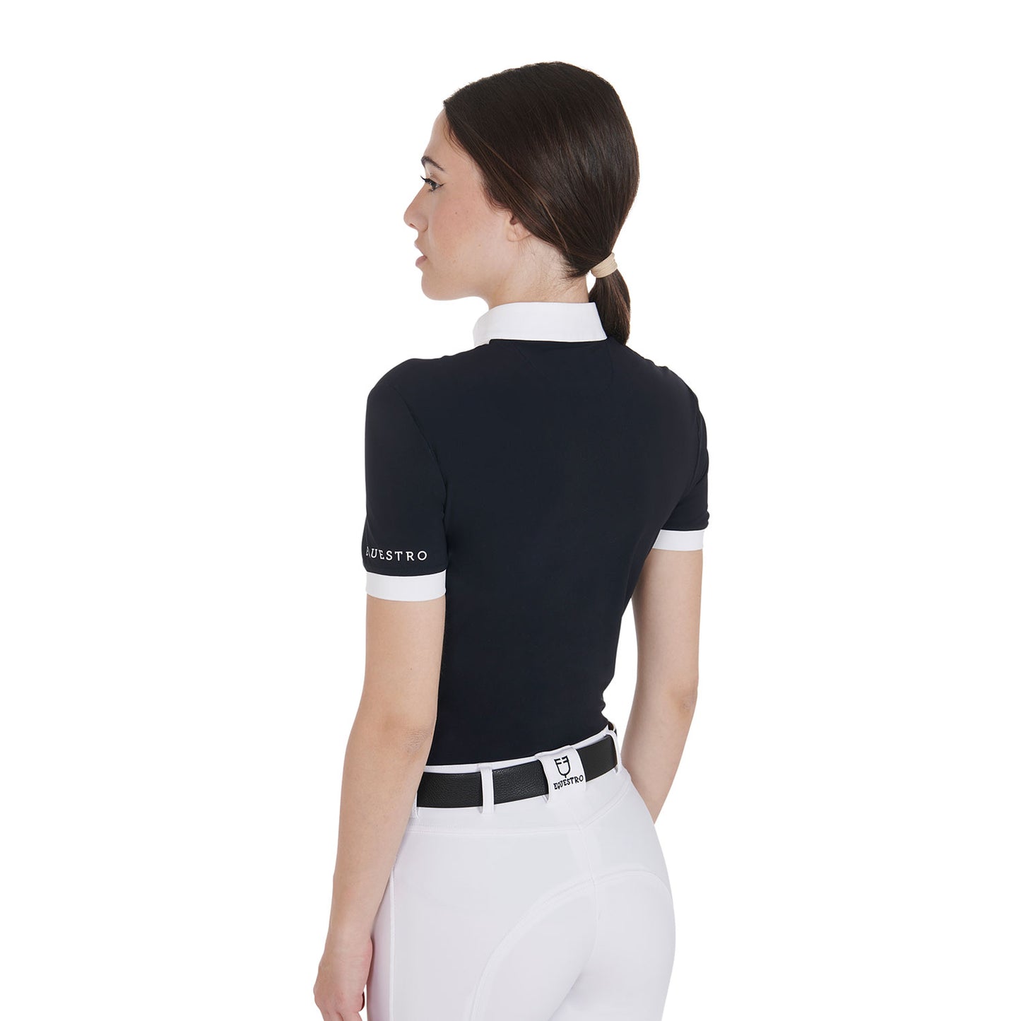 POLO FEMME SLIM FIT COTON PLISSÉ