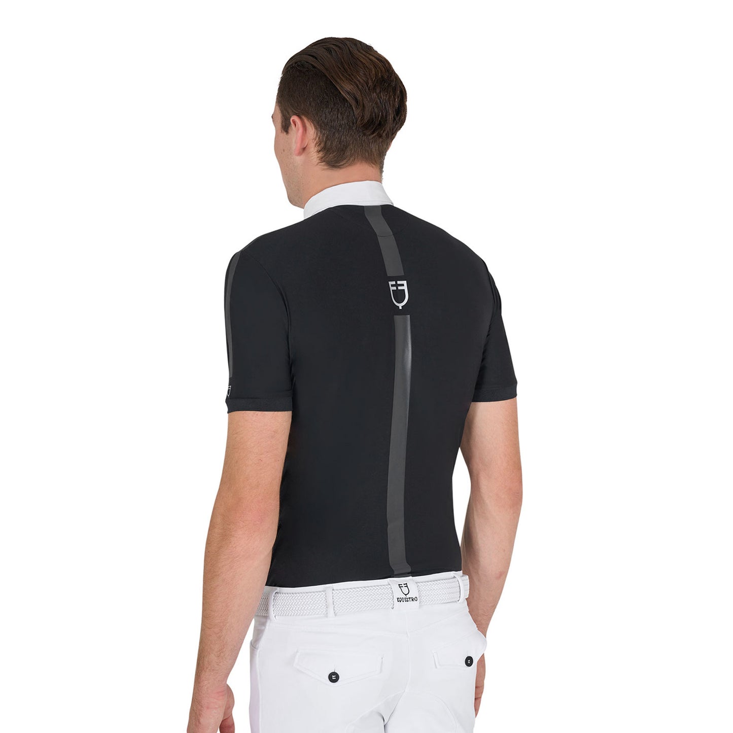 POLO DE COMPÉTITION POUR HOMME SLIM FIT DEMI-MANCANCHES