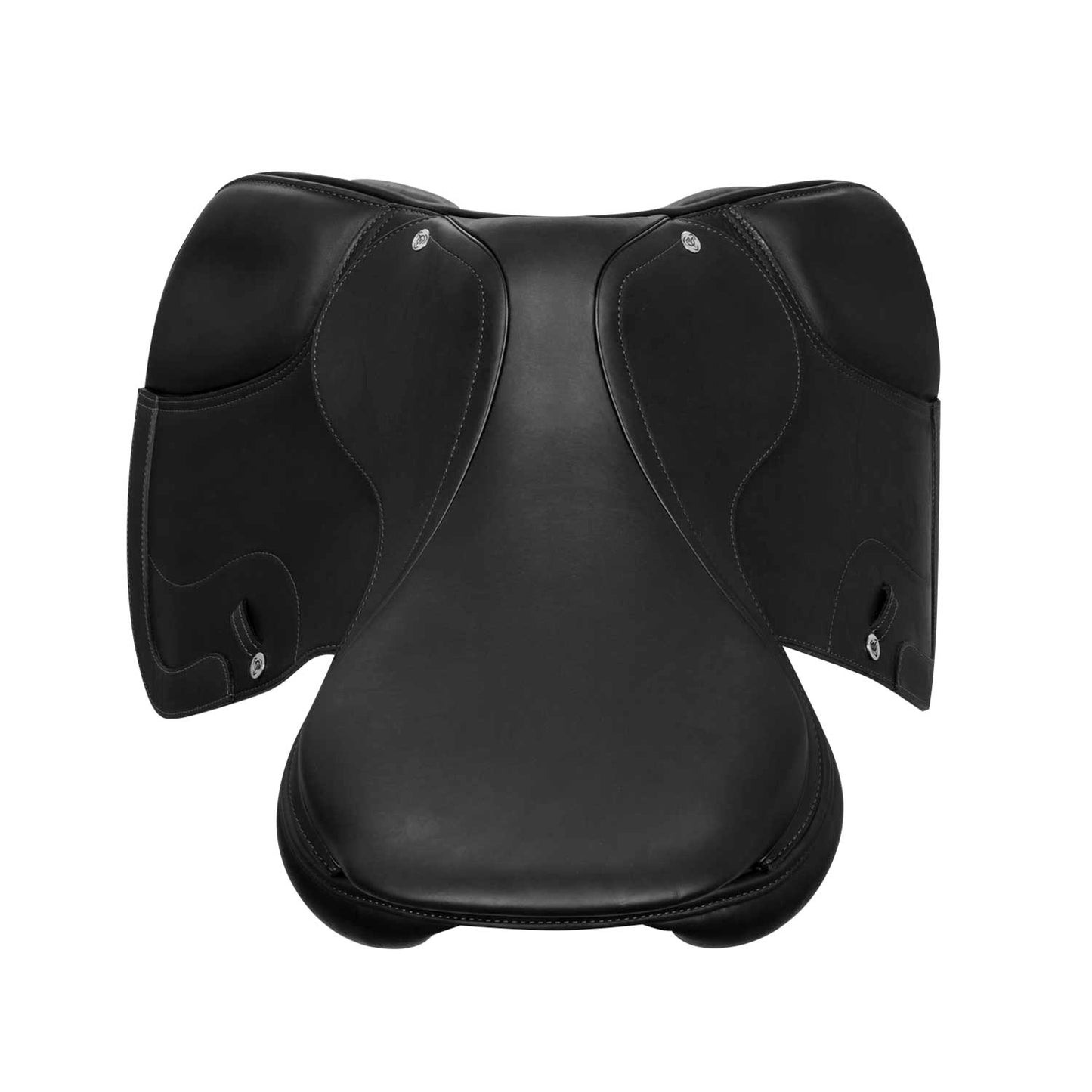 Selle de saut Roma arçon bois cuir double Acavallo