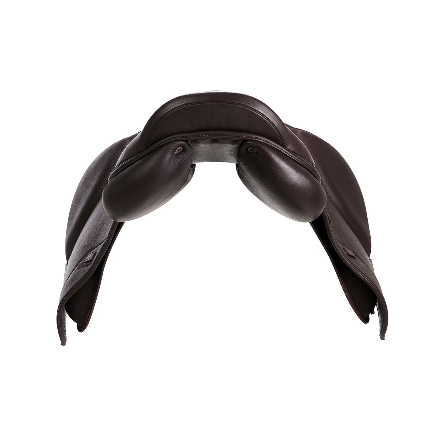Selle de saut en cuir doublé Equestro