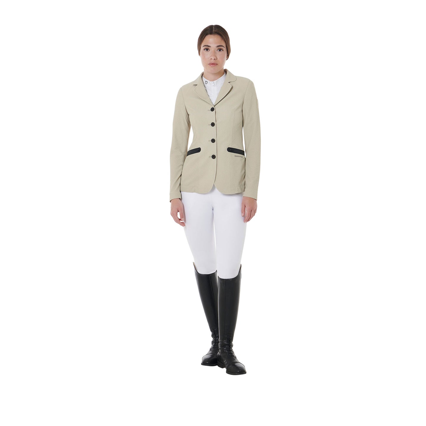 VESTE DE CONCOURS À QUATRE BOUTONS POUR FEMME