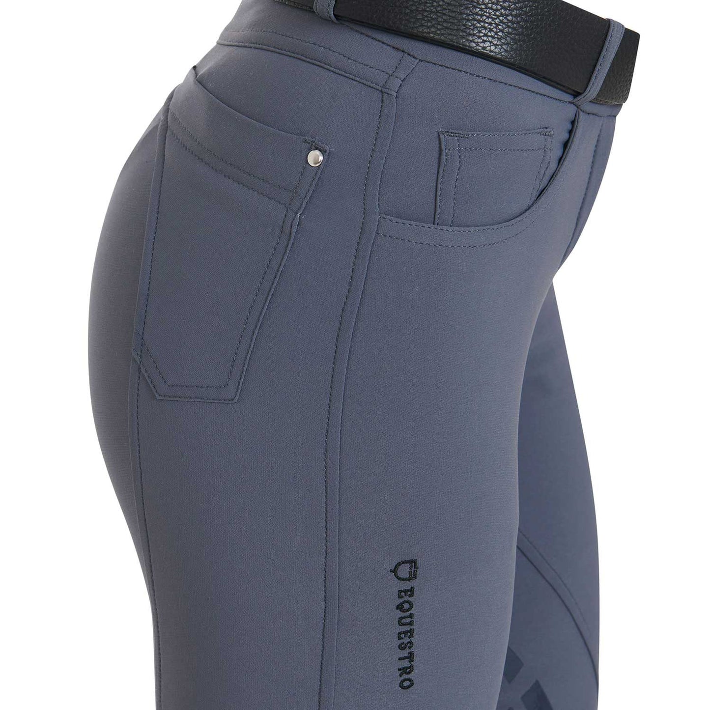 PANTALON FEMME EN TISSU TECHNIQUE AVEC GRIP AU GENOU