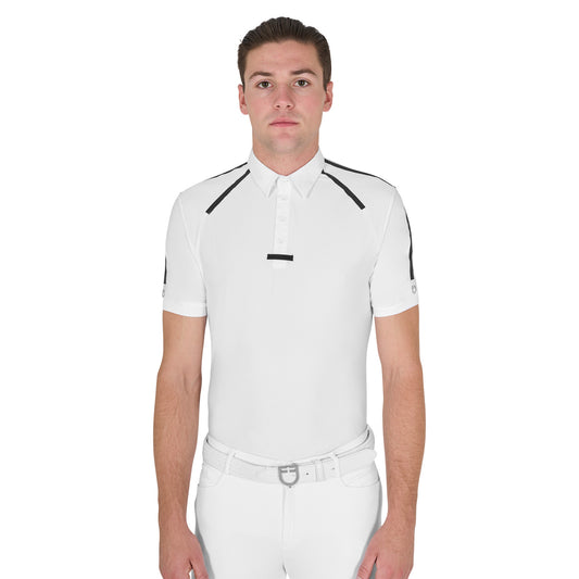 POLO DE COMPÉTITION POUR HOMME SLIM FIT DEMI-MANCANCHES