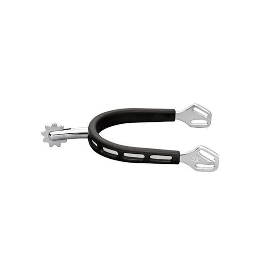 ÉPERONS ULTRA FIT EXTRA GRIP AVEC FIXATION BALKENHOL - ACIER INOXYDABLE, 40 MM