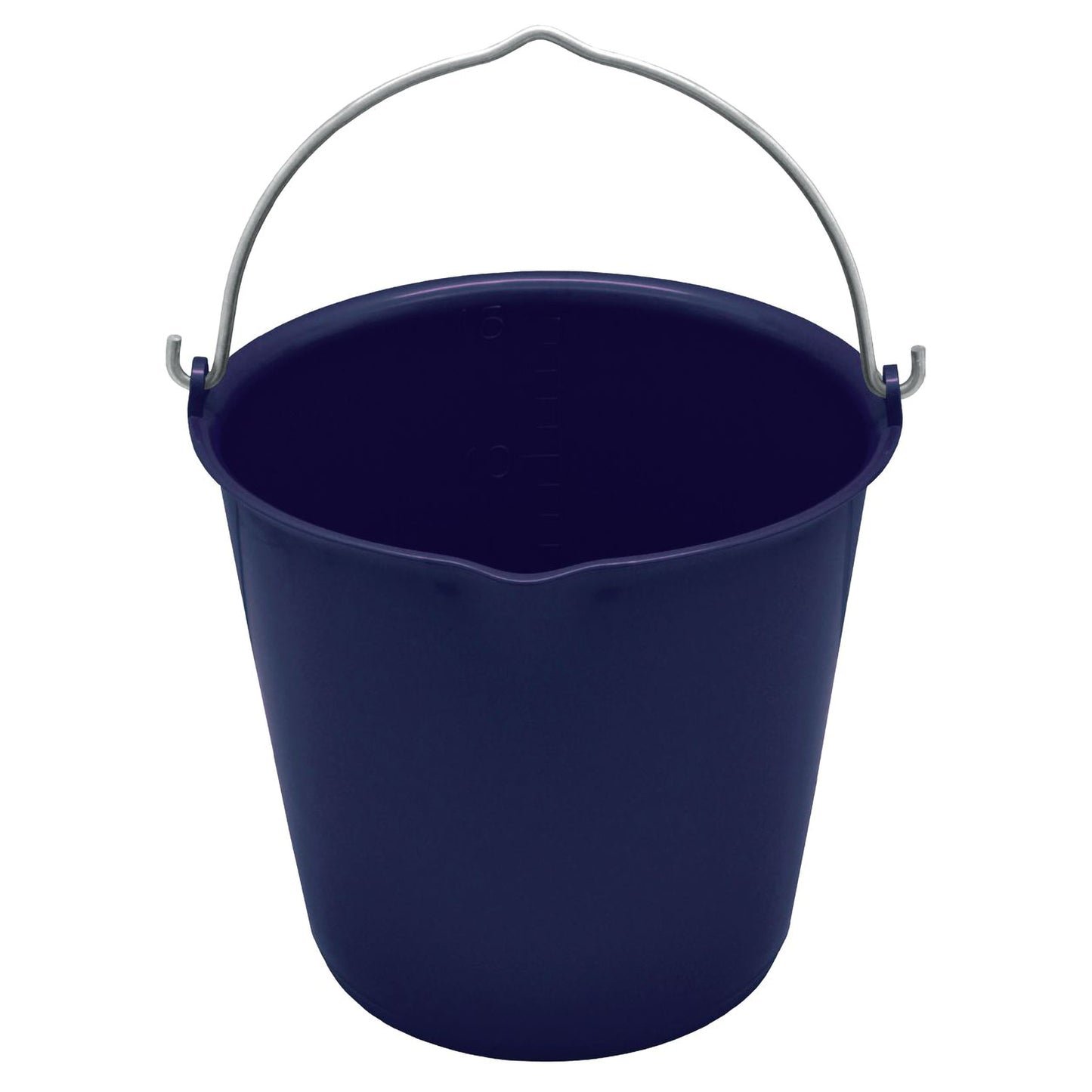 SEAU EN PLASTIQUE FLEXIBLE DE 15 L AVEC POIGNÉE EN MÉTAL