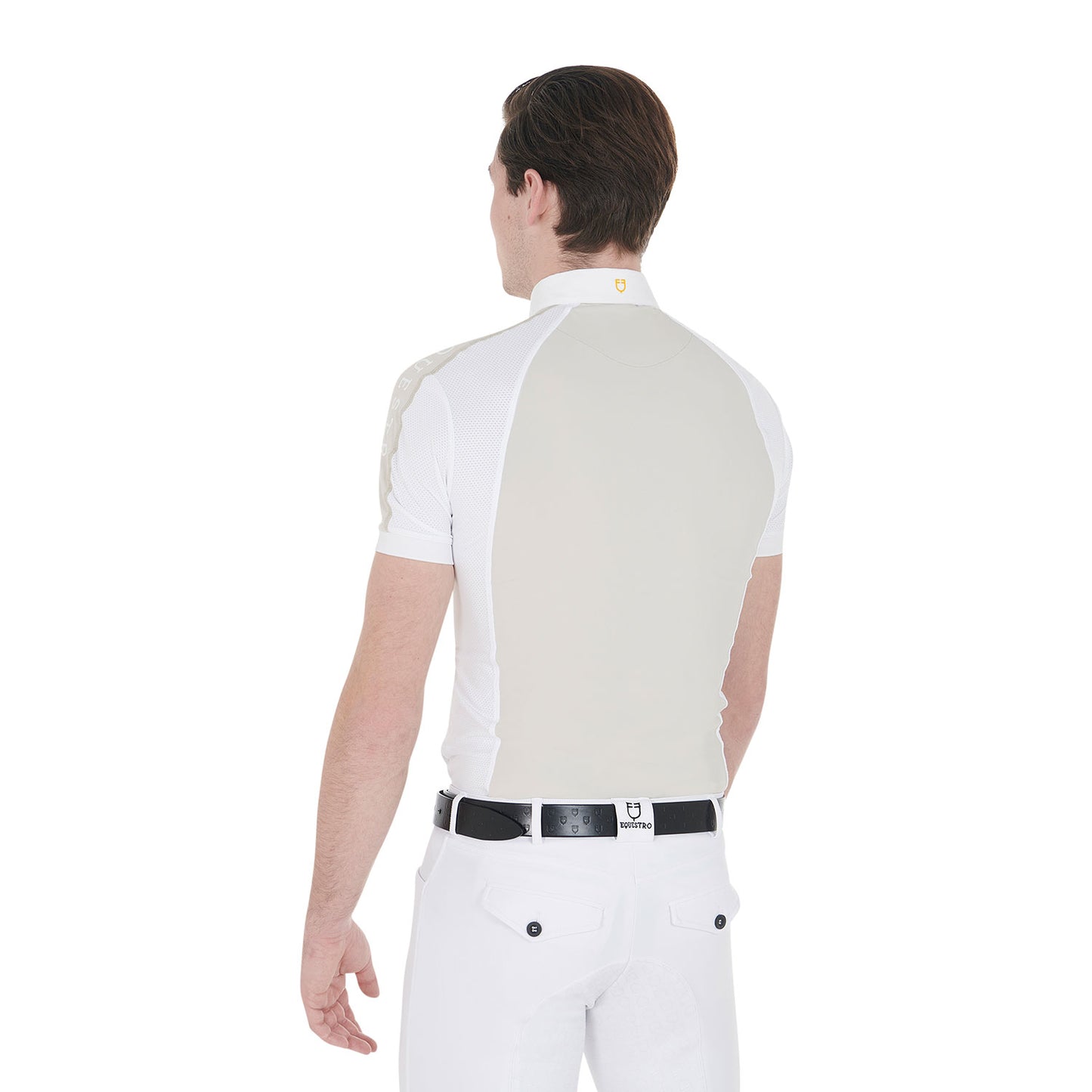 POLO DE COMPÉTITION SLIM FIT À QUATRE BOUTONS POUR HOMMES