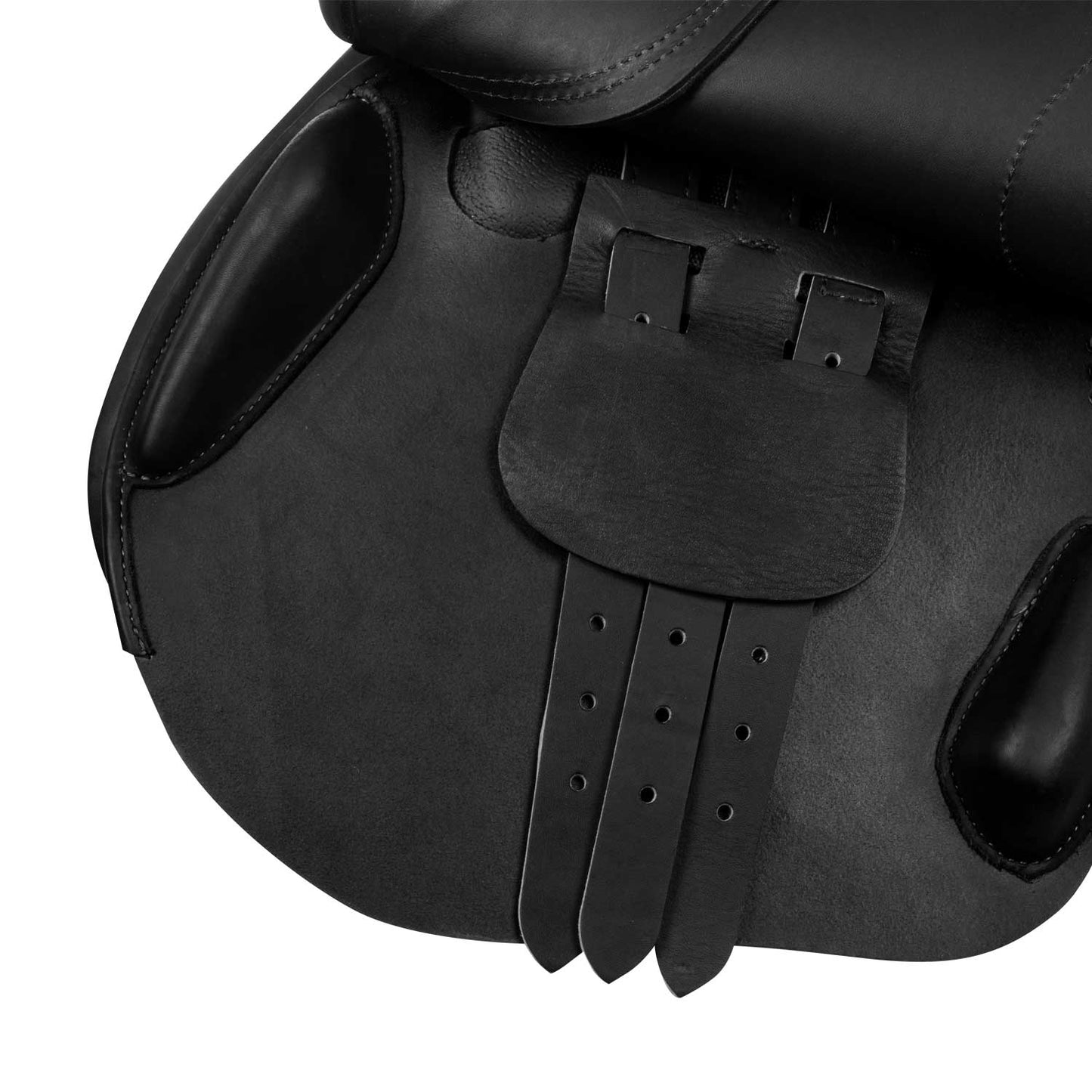 Selle de saut Roma arçon bois cuir double Acavallo