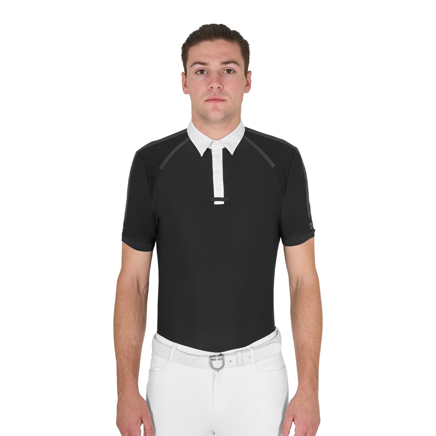 POLO DE COMPÉTITION POUR HOMME SLIM FIT DEMI-MANCANCHES