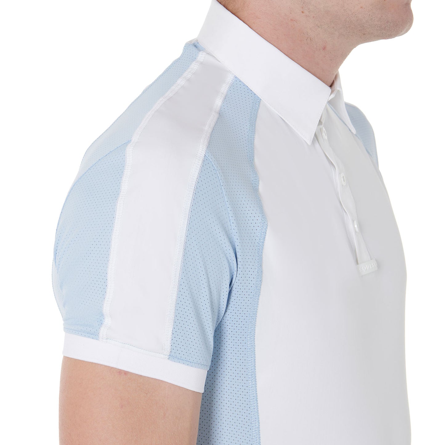 POLO DE COMPÉTITION SLIM FIT À QUATRE BOUTONS POUR HOMMES