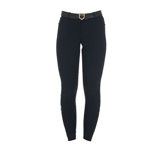 PANTALON MOD. ZENDA SLIM FIT POUR FEMME EN TISSU TECHNIQUE BI-ÉLASTIQUE