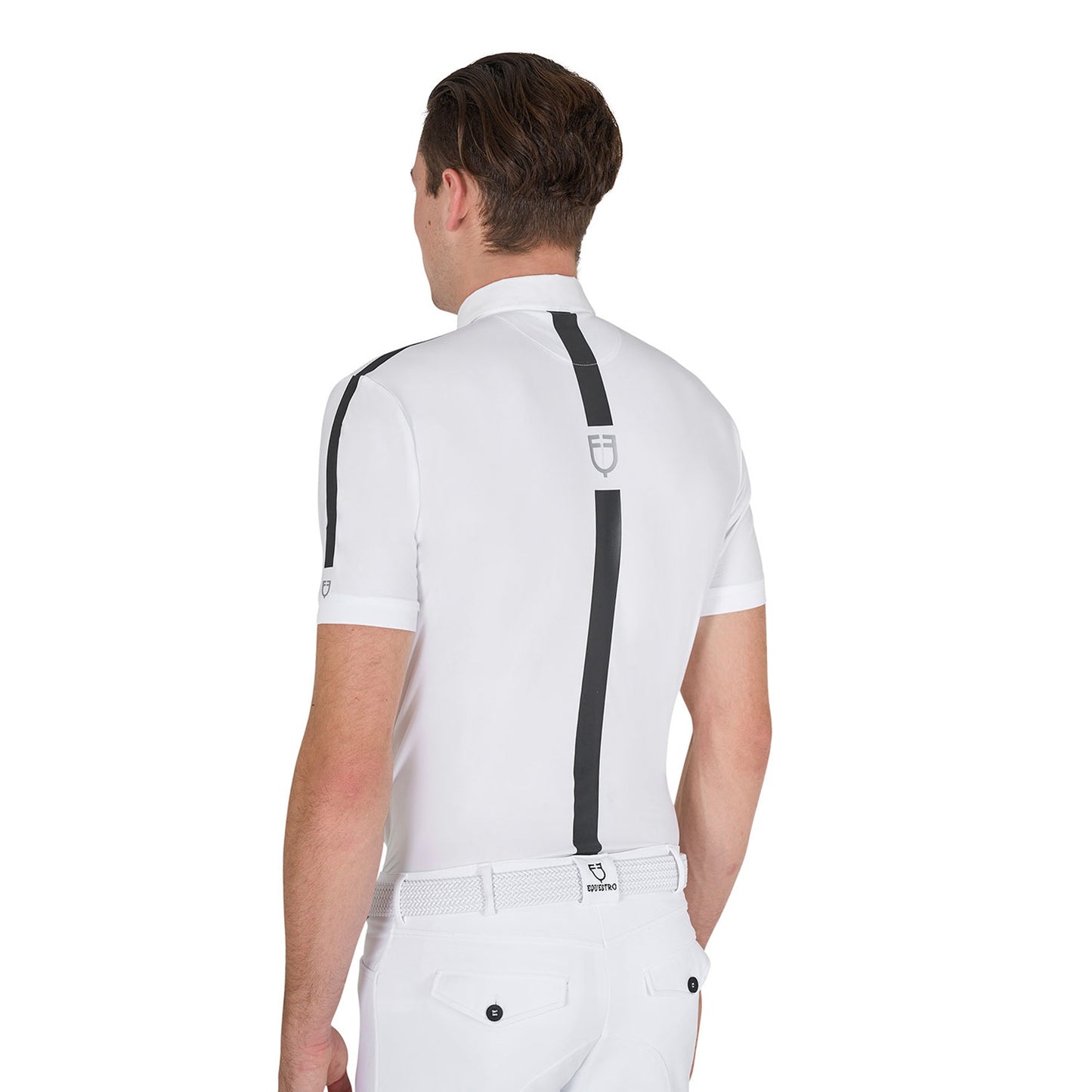 POLO DE COMPÉTITION POUR HOMME SLIM FIT DEMI-MANCANCHES