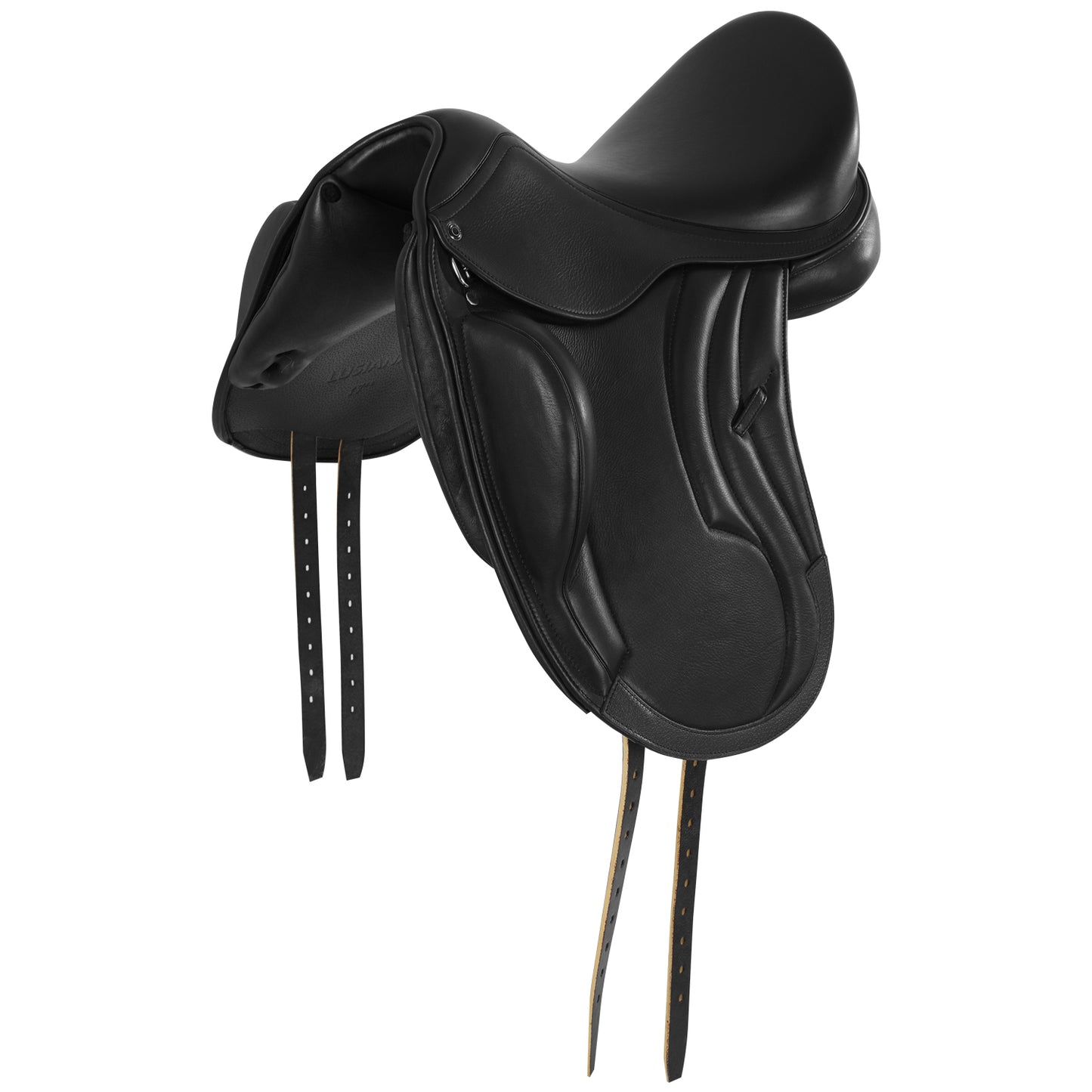 Selle de dressage monoquartier en cuir