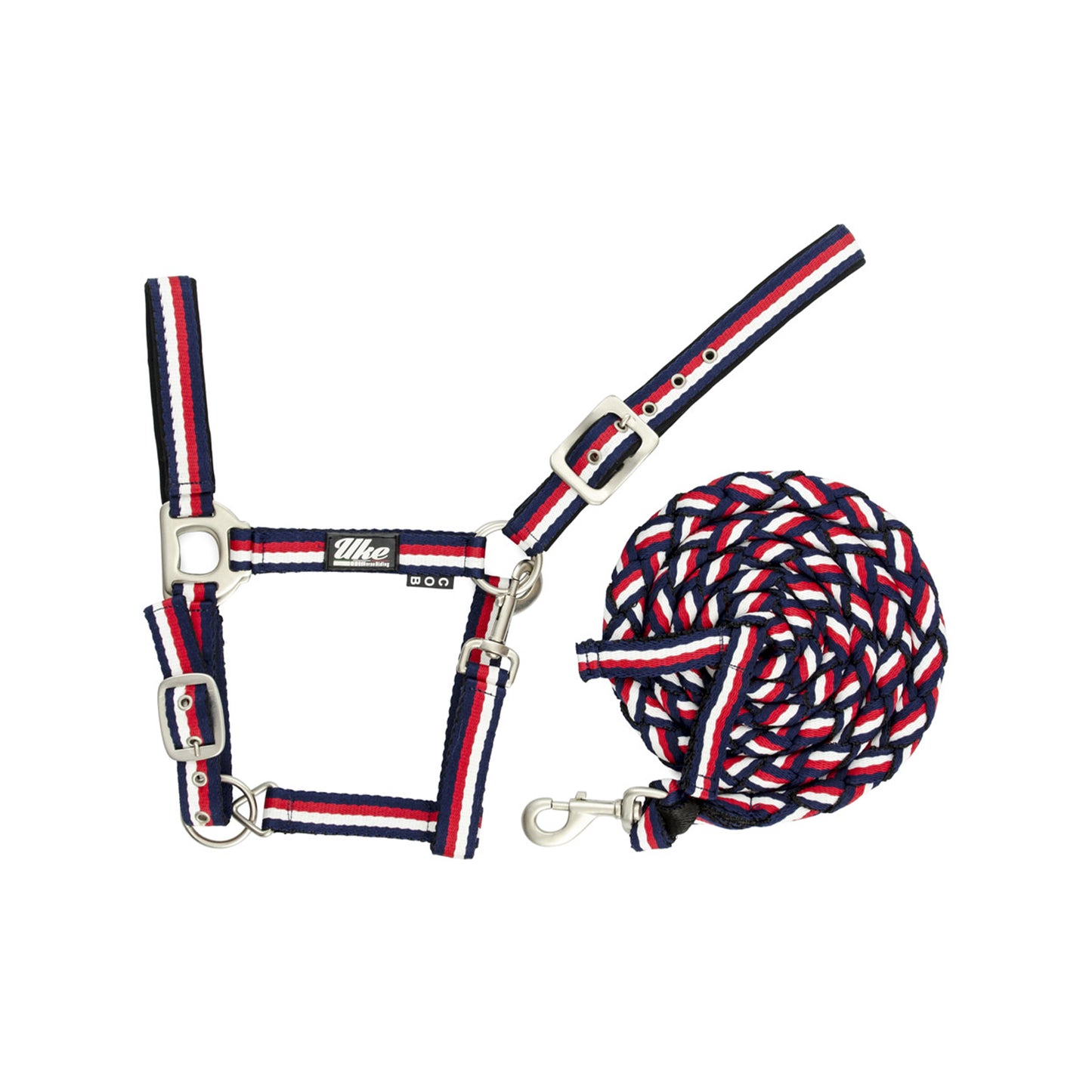 LICOL EN NYLON TRICOLORE + LONGE