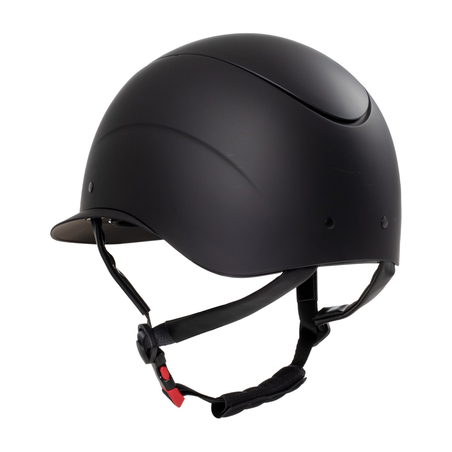 CASQUE EQUESTRO AVEC FRAME BRILLANT ET VISIÈRE LARGE