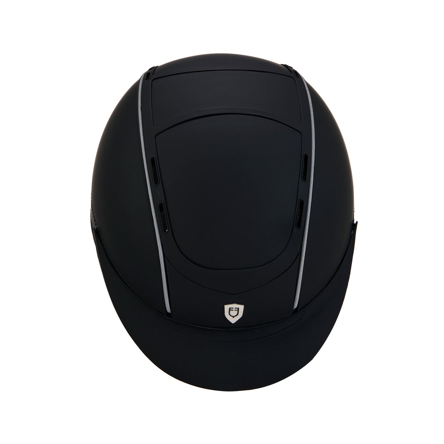 CASQUE ULTRA-LIGHT AVEC LOGO SUR LE DEVANT ET INSERTS EN CUIR