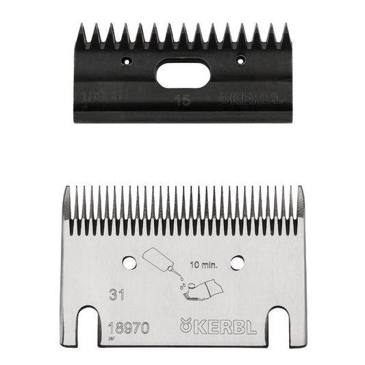 LAME COMPATIBLE POUR TONDEUSE 15/31 KERBL