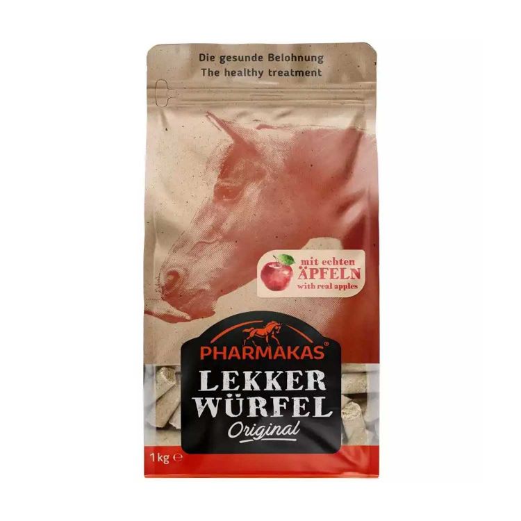 BISCUIT PHARMAKAS LEKKERWURFEL POMME 1 KG