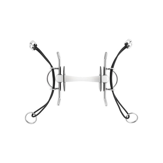 NATHE FULL CHEEK GAG BIT 20MM WITH FLEX. MULLEN MOUTH